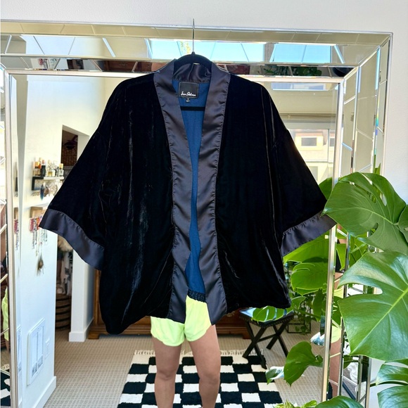 Sam Edelman Velour Cardigan - Picture 1 of 8